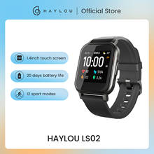Смарт-часы HAYLOU LS02 мужские, IP68, 12 спортивных режимов, Bluetooth 5,0 2024 - купить недорого
