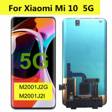 6.67" AMOLED For Xiaomi Mi 10 5G LCD Screen Display+Touch Screen Digitizer For Xiaomi Mi10 5G LCD Display Assembly 2024 - buy cheap