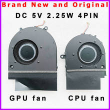 Ventilador de refrigeración GPU para CPU, enfriador ORIGINAL para HP ENVY 17m-CG, TPN-C146, L87962, L87961-001, DC 5V, 4 pines, nuevo 2024 - compra barato