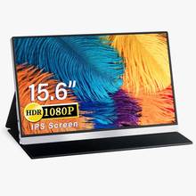 Monitor portátil 1080 ips hdr tela usb tipo c hdmi display lcd para computador portátil ps4 switch xbox série x gaming monitor 15.6 Polegada 2024 - compre barato