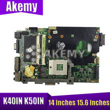 XinKaidi  K40IN K50IN Laptop motherboard for ASUS K40IN K50IN X8AIN X5DIN K40IP K50IP K40I K50I K40 K50 Test original mainboard 2024 - buy cheap