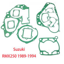 Motorcycle Engine Cylinder Crankcase Cover Gasket Kit For Suzuki RMX250 RMX250T 1989-1994 2024 - buy cheap