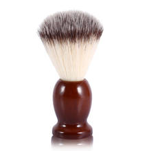 Brocha de afeitar profesional para hombres, cepillo de afeitar con mango de madera, limpieza de bigote, peluquero, pelo de nailon suave, limpieza Facial, alta calidad 2024 - compra barato