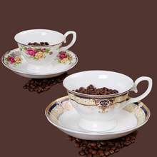 Набор кофейных чашек из скандинавского фарфора, креативная британская чашка для чая с блюдцем Taza Madera, украшения для дома OO50CS 2024 - купить недорого