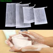 5pcs/lot Soap Bag Foam Mesh Soaped Glove for Foaming Cleaning Bath Soap Net Bathroom Cleaning Gloves Mesh Bath Sponges 16cm/11cm 2024 - buy cheap