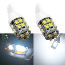 2PCS New T10 Car Brake LED W5W 194 168 20SMD 1206 Interior Wedge Light Auto License Plate Bulb Clearance Lamp Reading Led DC 12V 2024 - buy cheap