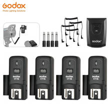 Godox CT-16 16 Channels Wireless Radio Flash Trigger Transmitter + Receiver Set for Canon Nikon Olympus Pentax Studio Flash 2024 - buy cheap