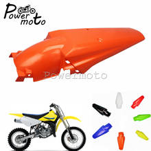 Guardabarros trasero de plástico para motocicleta, cubierta naranja para Motocross, EXC, XCF, SX, SXF, XCW, 125, 250, 350, 450 2024 - compra barato