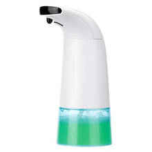 Dispensador de jabón líquido con sensor infrarrojo, máquina dispensadora de espuma portátil automática para lavado de manos, baño y cocina, 250ml 2024 - compra barato