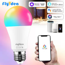 15W Smart Bulb E27 B22 RGB WiFi LED Lamp magic bulb Dimmable light bulb AC 110V 220V by Alexa Google Home Siri Voice Control 2024 - купить недорого