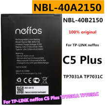100% New Original 2150mAh NBL-40A2150 Replacement Battery For TP-link Neffos C5 PLUS TP7031A TP7031C Batteries 2024 - купить недорого