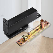 HOT 10Sets Heavy Hidden Door Pivot Hinges Auto Soft Close 90 Degree Positioning Hydraulic Buffer Door Hinges Install Up and Down 2024 - buy cheap