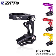 Внешняя защитная крышка ZTTO для горного велосипеда, 1X система 31,8, 34,9 мм, Направляющая цепи зажима для регулируемого типа E, ЧПУ, черного цвета 2024 - купить недорого