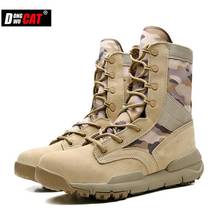 Military Ankle Boots Men Army Hunting Combat Boots For Men Tactical Desert Boots Outdoor Casual Shoes Male Bota Militar Black 2024 - buy cheap