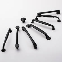 DXS Black Handles for Furniture Cabinet Knobs and Handles Kitchen Handles Drawer Knobs Cabinet Pulls Cupboard Handles Knobs 2024 - buy cheap