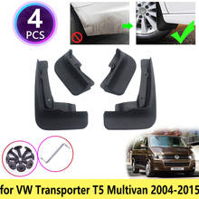 for VW Volkswagen Transporter Caravelle Multivan T5 2004~2015 Mudguards Mudflap Fender Mud Flaps Splash Accessories 2006 2008 2024 - buy cheap