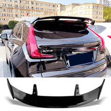 Trunk Spoiler Type TE Carbon Surface Car Rear Trunk Wing ABS Material Refit Accessories Spoiler For Cadillac XT4 2018 2019 2020 2024 - buy cheap