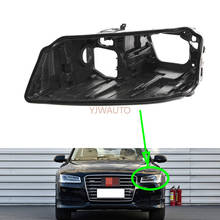 Headlight Base For Audi A8 2014~2017 Headlamp House Car Rear Base Front Auto Headlight Back House 2024 - buy cheap