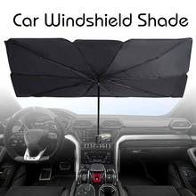 Portable Car Foldable Windshield Sun Shade Umbrella for Windshield Protection Block Heat UV Easy Use or Store 2024 - buy cheap