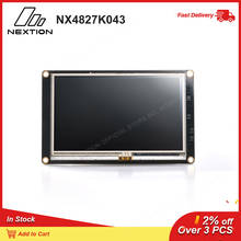 Nextion Enhanced NX4827K043-4,3 ''HMI интеллектуальный сенсорный дисплей USART TFT LCD модуль EEPROM встроенный бортовой RTC, GPIO 2024 - купить недорого