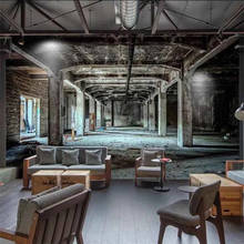 Nostalgic Abandoned Factory 3D Photo Wallpapers Expansion Space Wall Paper 3D KTV Bar Industrial Decor Background Wallpaper 3D 2024 - buy cheap