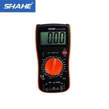 Shahe-multímetro Digital de mano VC9205, medidor de voltaje CA/CC, 2000 recuentos, probador de continuidad de capacitancia de resistencia 2024 - compra barato