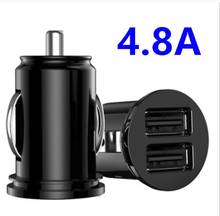 3.1A 5V Dual USB Car Charger Mini Charger Adapter for iPhone 7 Plus 6 5S 4s Huawei P10 Samsung Galaxy S8 S7 With 2 Port USB 2024 - buy cheap