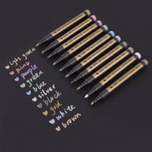 2 Pcs Marker Pen 10 Colors Diy Scrapbooking Crafts Pen Caneta Art Marker Pen for Stationery Material School Supplies 2024 - buy cheap