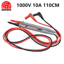 1Pair Digital Thin Tip Needle Multimeter 1000V 10A 20A Multi Meter Test Lead Probe  Wire Pen Cable Multimeter Tester Universal 2024 - купить недорого