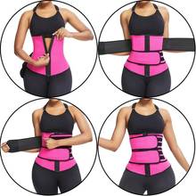 Women Waist Corset Trainer Sauna Sweat Sport Girdle Weight Loss Lumbar Shaper Workout Trimmer Slimming Belt 2024 - buy cheap