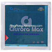 Friendship 729 Aurora MAX Table Tennis Rubber (Aurora PRO) 729 Ping Pong Bat Sponge Cover 2024 - buy cheap