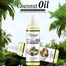 Disaar 100% Natural Organic Virgin Coconut Oil Body and Face Massage Best Skin Care Massage Relaxation Oil Control 100ml Product 2024 - buy cheap