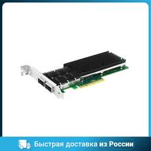 Сетевой адаптер LR-LINK 2QSFP + LREC9902BF-2QSFP + LR-LINK, PCIE, 40G, FIBER