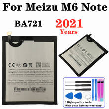 2021 Years BA721 Battery For Meizu M6 Note M721H M721L Phone Battery 4000mAh High Quality Replacement Batteries With Tools 2024 - buy cheap