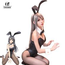 ROLECOS Anime Sakurajima Mai Cosplay Costume Christmas Women Black Sexy Jumpsuit Rascal Does Not Dream of Bunny Girl Senpai Cos 2024 - buy cheap