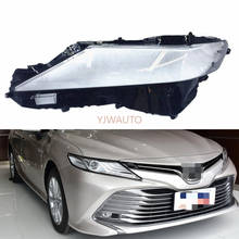 LED Headlight Lens For Toyota Camry 2018 2019 Headlamp Cover  Replacement Auto Shell 2024 - buy cheap