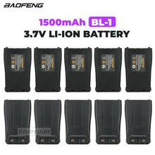 10xbaofeng-batería de iones de litio para walkie-talkie, 888S, BL-1, 1500mAh, 3,7 V, para Baofeng BF-777S, Retevis, H777, BF-666S 2024 - compra barato