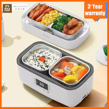Xiaomi life-caixa de almoço elétrica, 304 l, dupla camada, portátil, para escritório, panela de arroz, isolamento térmico, forro 2024 - compre barato