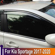 Козырёк для автомобиля KIA Sportage 2017 2018, защита от дождя и солнца 2024 - купить недорого
