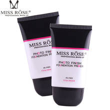 Miss Rose Face Foundation Primer Oil-Control Base Makeup Transparent Hydrating Brighten Correcting Pore Smooth Concealer 2024 - buy cheap