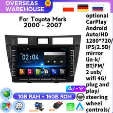 For Toyota Mark II 9 X100 2000 - 2007 Car Radio Multimedia Video Player Navigation Stereo GPS Android 2din 2 Din Support Carplay 2024 - buy cheap