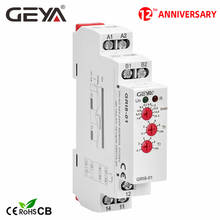 Free Shipping GEYA GRI8-01 Current Monitoring Relay Current Range 0.5A-16A AC24-240V OR DC24V Current Sensing Relay 2024 - buy cheap