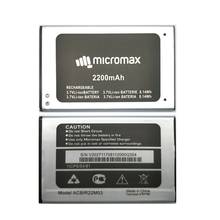 New High Quality 3.7V 2200mAh ACBIR22M03 Micromax Q354 Battery for Micromax Q354 mobile phone in stock 2024 - buy cheap
