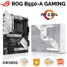 AM4 ASUS ROG STRIX B550-A GAMING системная плата AMD Ryzen 3rd DDR4 128GB(OC) PCI-E 4,0 M.2 B550 Placa-MOM AM4 ATX Desktop B550 Новинка 2024 - купить недорого