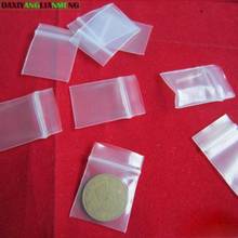 300pcs WxL:   2.5x3.5cm thickness 0.2mm PE zipper plastic transparent bag , zipper plastic bag , clear zipper packaging bags 2024 - buy cheap