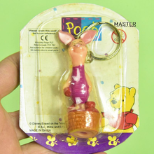 Disney-Llavero Original con colgante para bolso de coche, modelo encantador de Winnie The Pooh, juguetes para niños y niñas, regalo para niños 2024 - compra barato