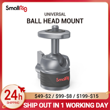 SmallRig Universal 360° Rotation Ball Head Mount with 1/4"-20 Screw on Top and Bottom For Cameras/Smartphones /other Rigs 2796 2024 - buy cheap