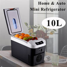 10L Car Home Refrigerator Mini Fridges 12/24V 110/220V Freezer Cooler Heater Food Storage Box for Car Home Pinic Camping 2024 - buy cheap