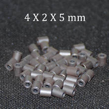 50pcs Ferrite Core EMI Filter 4X2X5 mm Ferrite Cores Ring Anti-Parasitic Toroide Toroidal Bead Coil Ferrites Ferrous Suppression 2024 - buy cheap