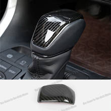 Car Gear Lever Head Trims for Toyota RAV4 2019 2020 2021 Interior Accessories Auto Carbon Fiber Shift Knob Cover Xa50 2022 2024 - buy cheap